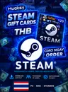 THB Steam Wallet Gift Card - Có thể sử dụng tài khoản Việt Nam