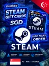 SGD Steam Wallet Gift Card - Có thể sử dụng tài khoản Việt Nam