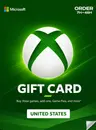 Xbox Gift Cards Order (USD)